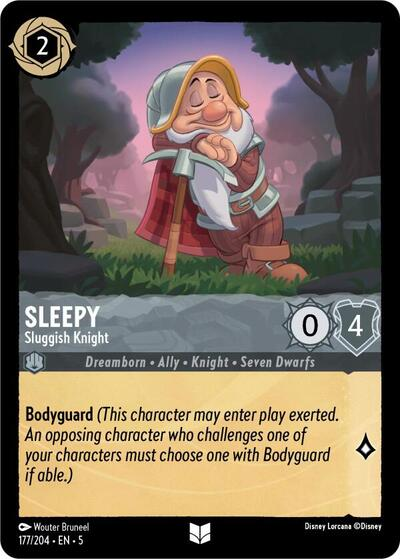 Sleepy - Sluggish Knight Full hd image