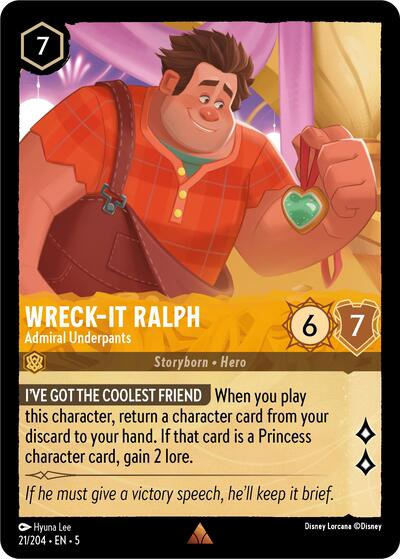 Wreck-It Ralph - Admiral Underpants Full hd image