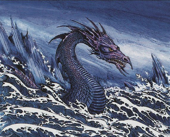 Sea Serpent Crop image Wallpaper