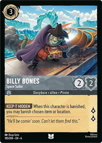 Billy Bones - Space Sailor Crop image Wallpaper