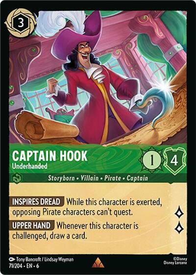 Captain Hook - Underhanded Crop image Wallpaper