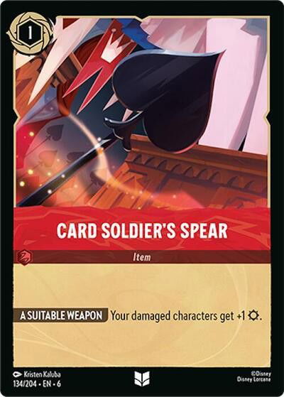 Card Soldier's Spear Crop image Wallpaper