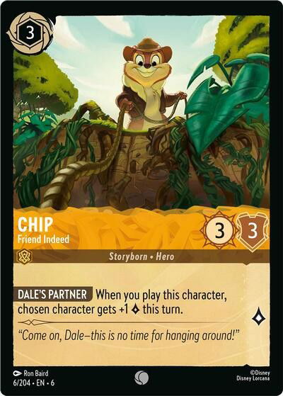 Chip - Friend Indeed Crop image Wallpaper