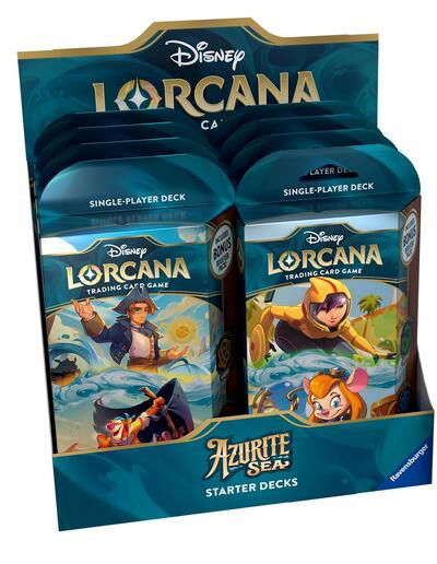 Disney Lorcana: Azurite Sea Starter Deck Display Crop image Wallpaper