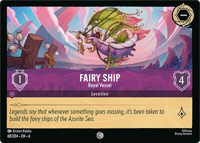 Fairy Ship - Royal Vessel Crop image Wallpaper