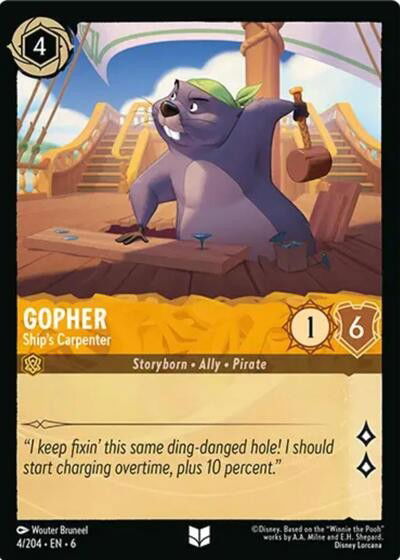 Gopher - Ship's Carpenter Crop image Wallpaper