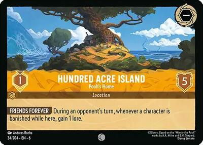 Hundred Acre Island - Pooh's Home Crop image Wallpaper