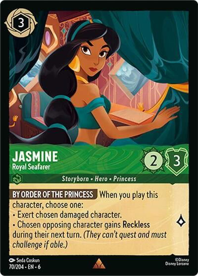 Jasmine - Royal Seafarer Crop image Wallpaper