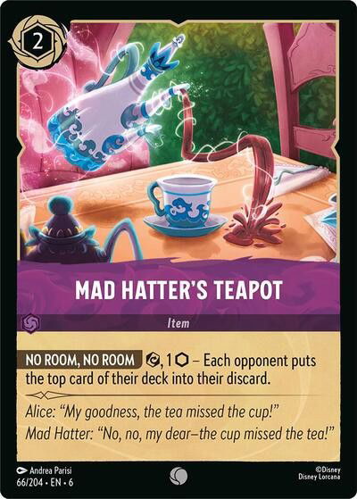 Mad Hatter's Teapot Crop image Wallpaper