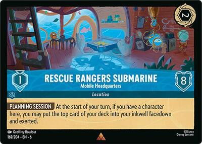 Rescue Rangers Submarine - Mobile Headquarters Crop image Wallpaper