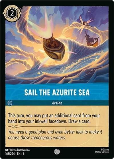 Sail the Azurite Sea Crop image Wallpaper