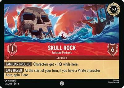 Skull Rock - Isolated Fortress Crop image Wallpaper