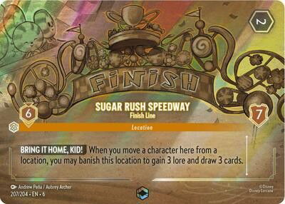 Sugar Rush Speedway - Finish Line Crop image Wallpaper