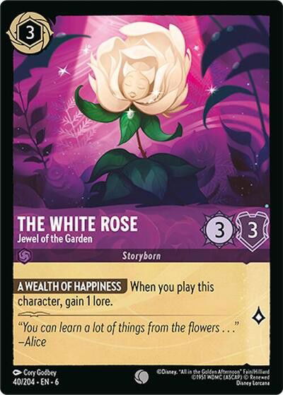 The White Rose - Jewel of the Garden Crop image Wallpaper