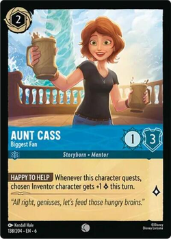 carta spoiler Aunt Cass - Biggest Fan