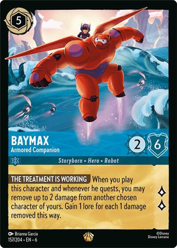 carta spoiler Baymax - Armored Companion