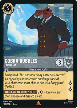 Cobra Bubbles - Ex CIA