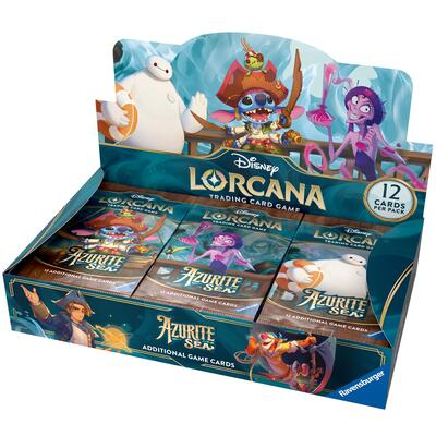 Disney Lorcana: Azurite Sea Booster Box Full hd image