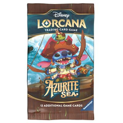 Disney Lorcana: Pacchetto Booster Mare di Azzurrite