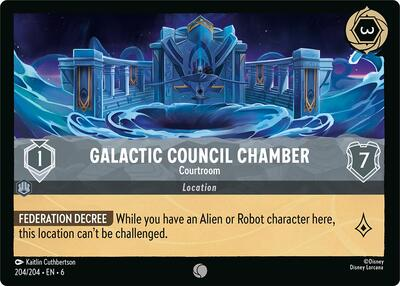 Galactic Council Chamber - Courtroom Full hd image