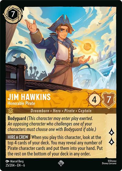 carta spoiler Jim Hawkins - Honorable Pirate