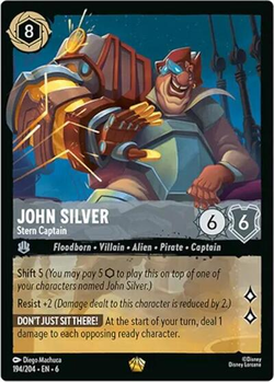 John Silver - Capitano severo