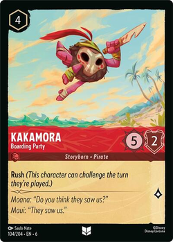 carta spoiler Kakamora - Boarding Party