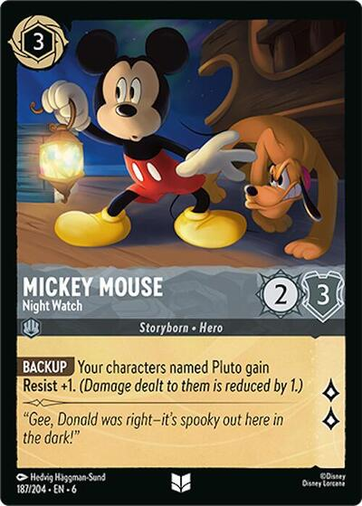 Mickey Mouse - Night Watch Full hd image