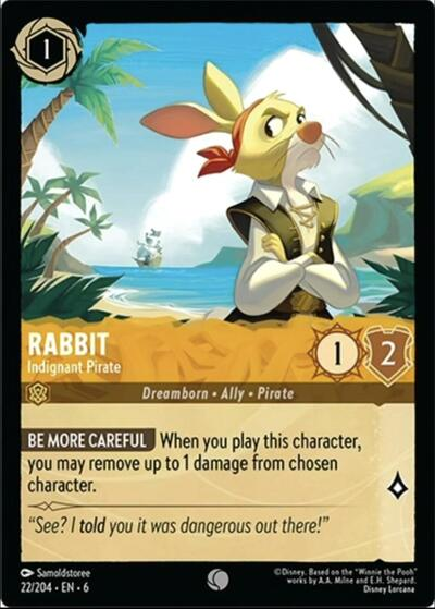 Rabbit - Indignant Pirate Full hd image