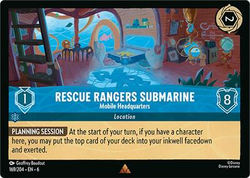 Sottomarino Rescue Rangers - Quartier generale mobile