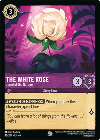 The White Rose - Jewel of the Garden Full hd image