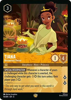 Tiana - Proprietaria del ristorante