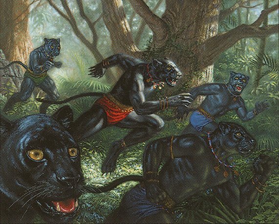Panther Warriors Crop image Wallpaper