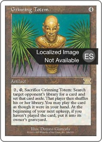 Grinning Totem Full hd image