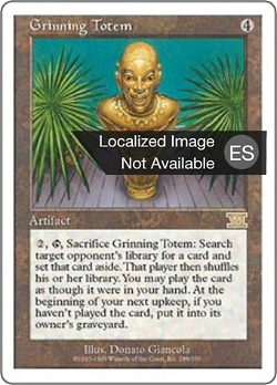 Grinning Totem image