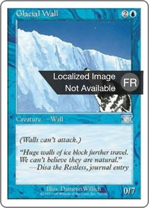 Mur glaciaire image