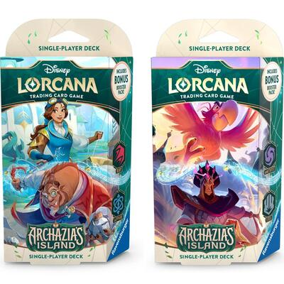 Disney Lorcana: Archazia's Island Starter Deck [Set of 2] Full hd image