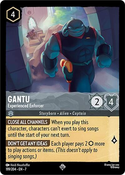 carta spoiler Gantu - Experienced Enforcer