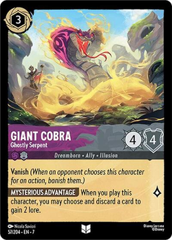 Cobra gigante - Serpiente fantasmal image