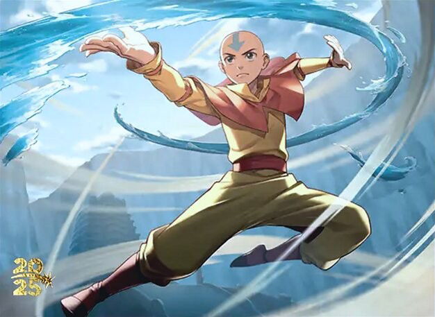 Aang, Swift Savior // Aang and La, Ocean's Fury Crop image Wallpaper