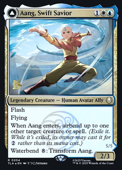 Aang, Swift Savior // Aang and La, Ocean's Fury image