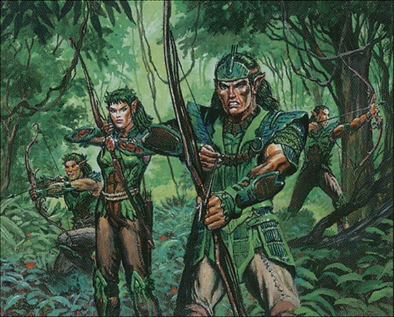 Elvish Archers Crop image Wallpaper