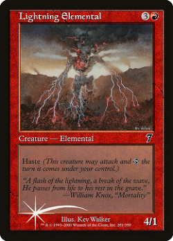 Lightning Elemental image