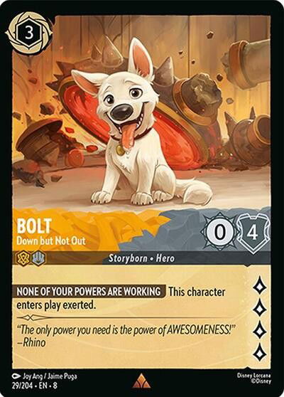 Bolt - Down but Not Out Crop image Wallpaper