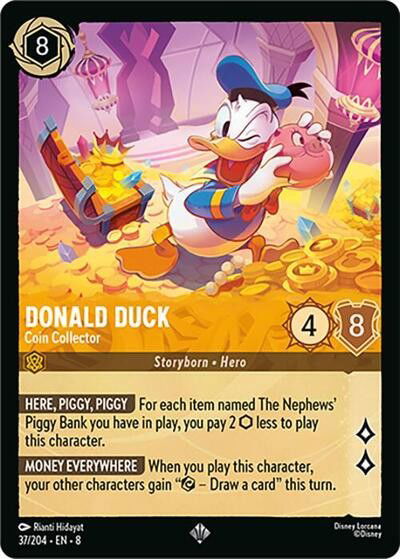 Donald Duck - Coin Collector Crop image Wallpaper