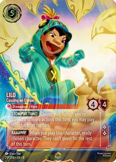 Lilo - Causing an Uproar Crop image Wallpaper