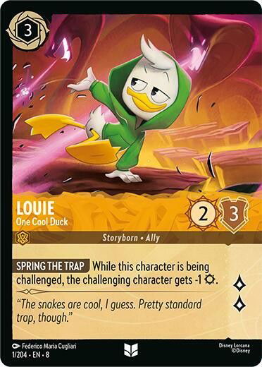 Louie - One Cool Duck Crop image Wallpaper