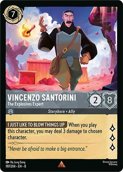 Vincenzo Santorini - The Explosives Expert Crop image Wallpaper
