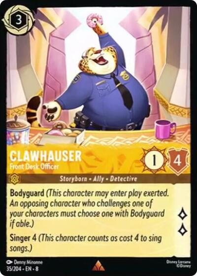 Clawhauser - Oficial de recepción image