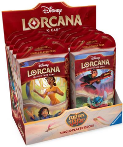 carta spoiler Disney Lorcana: Reign of Jafar Starter Deck Display